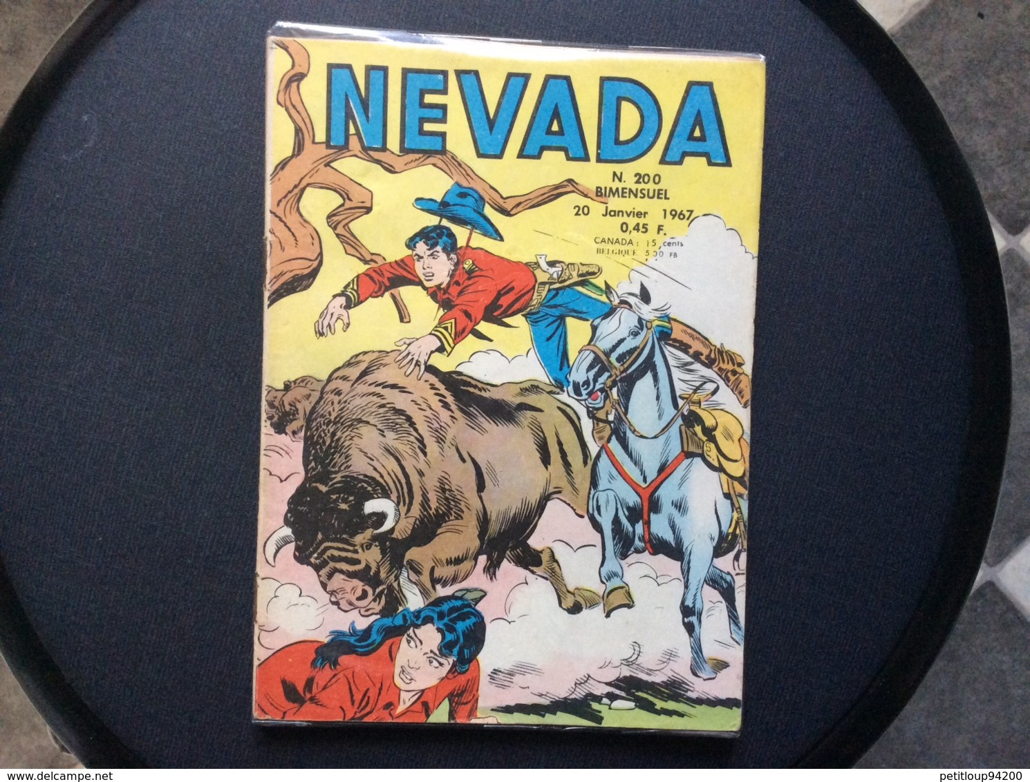 BANDE DESSINEE  NEVADA  No 200  Annee 1967  (SOUS EMBALLAGE PLASTIQUE) - Nevada