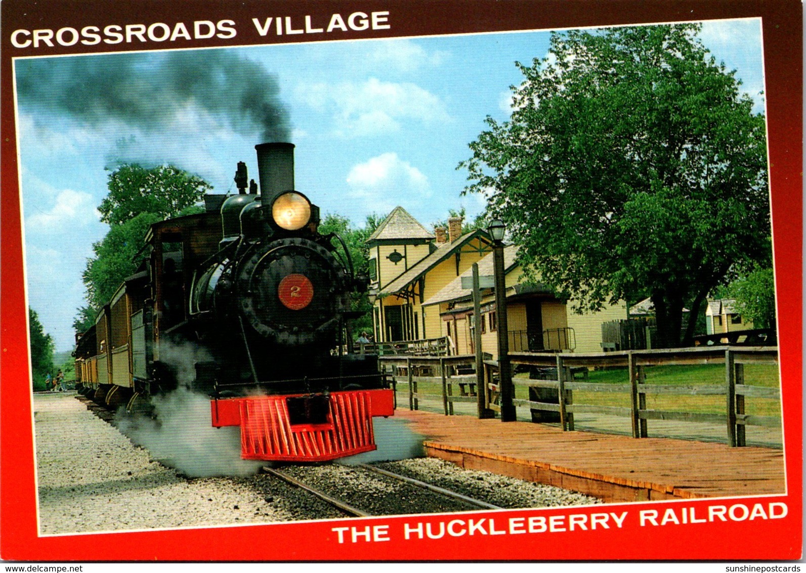 Michigan Flint Crossroads Village The Hucleberry Railroad - Flint