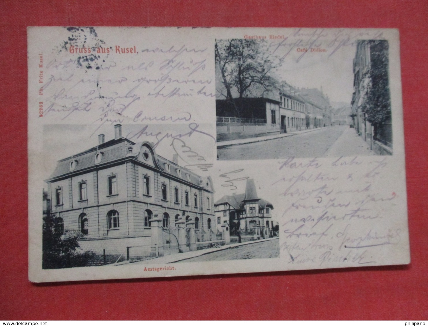 Germany > Rhineland-Palatinate >  Gruss Aus   Kusel     Has Stamp & Cancel   Kusel   Ref 3706 - Kusel