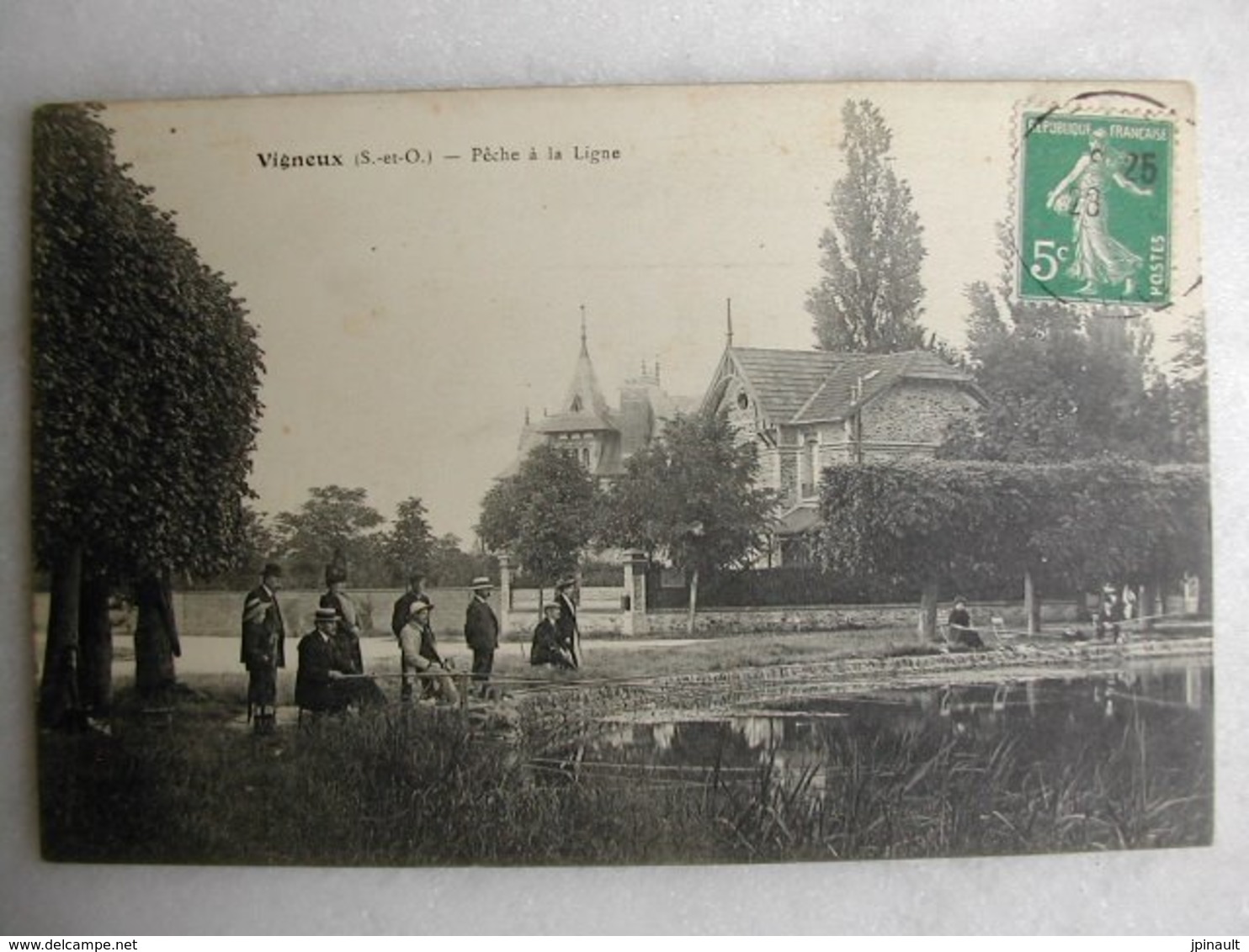 VIGNEUX SUR SEINE - Pêche à La Ligne (animée) - Vigneux Sur Seine