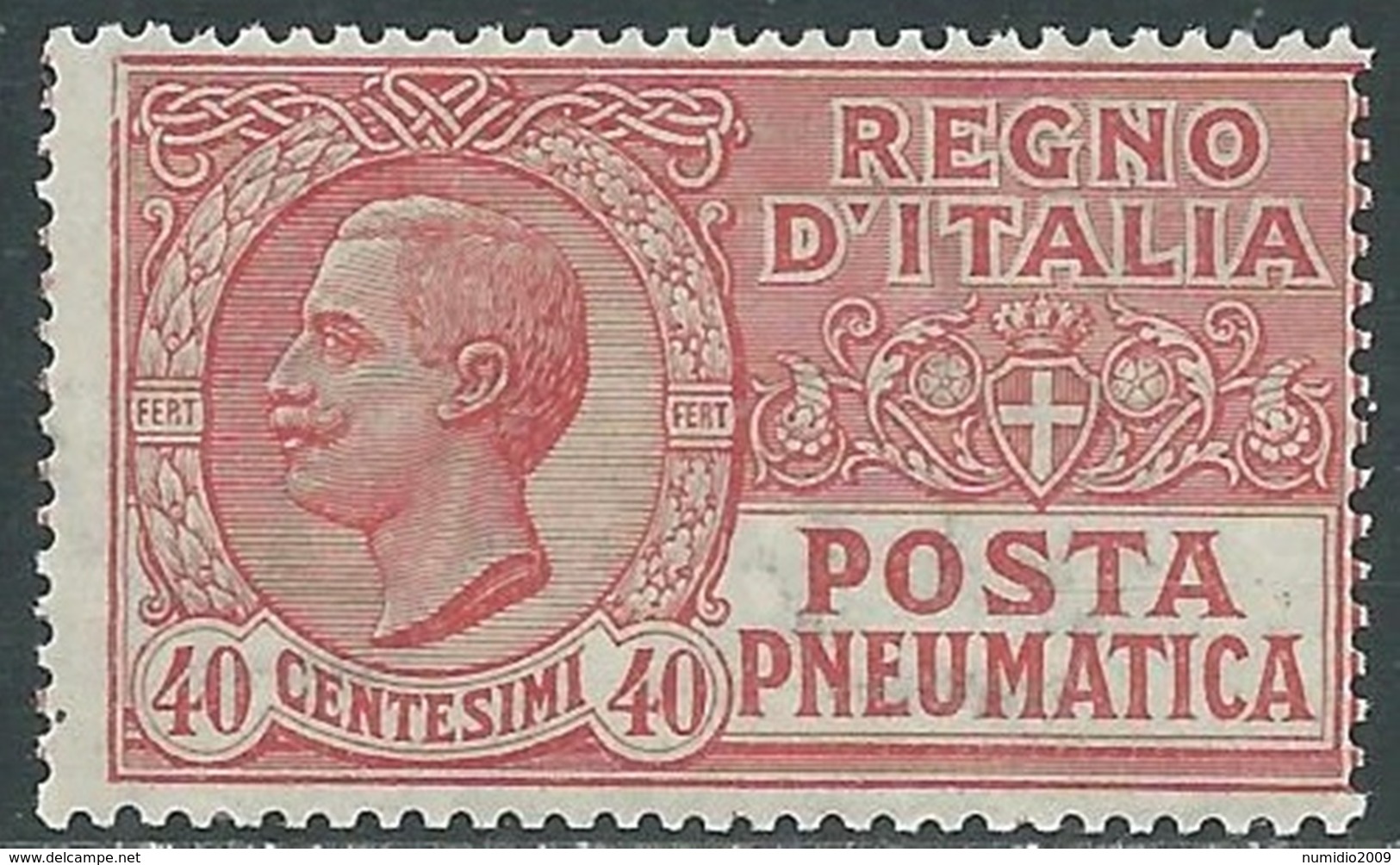 1925 REGNO POSTA PNEUMATICA 40 CENT MNH ** - RB28-8 - Pneumatic Mail