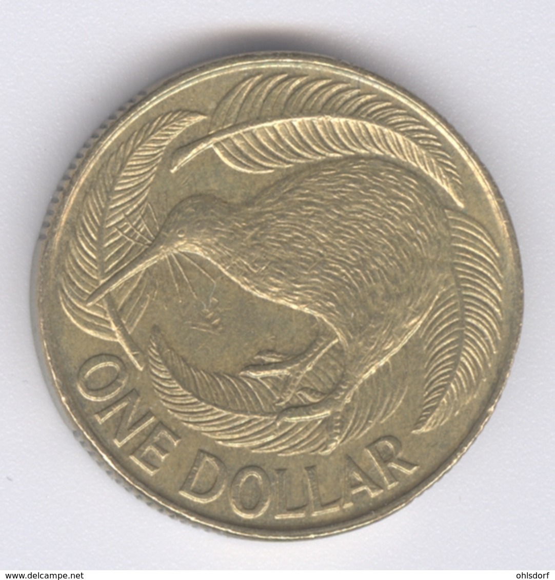NEW ZEALAND 1990: 1 Dollar, KM 78 - Nieuw-Zeeland