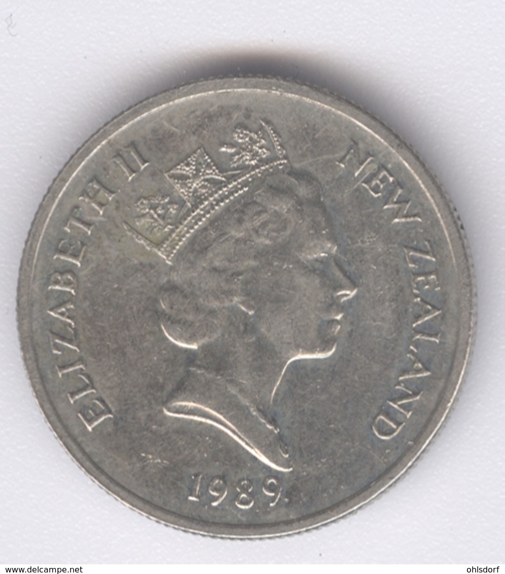 NEW ZEALAND 1989: 5 Cents, KM 60 - New Zealand