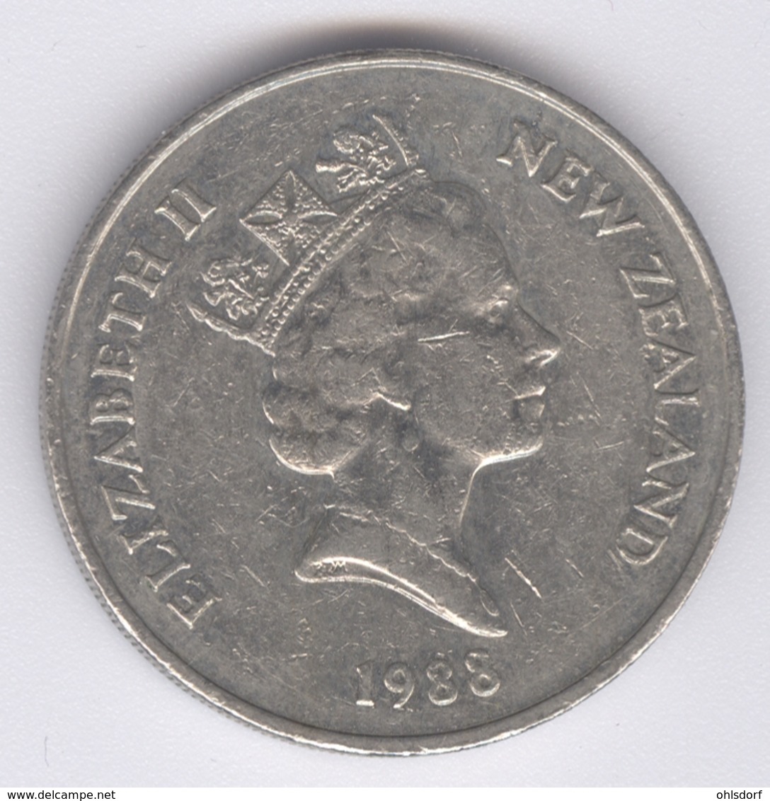 NEW ZEALAND 1988: 20 Cents, KM 62 - New Zealand