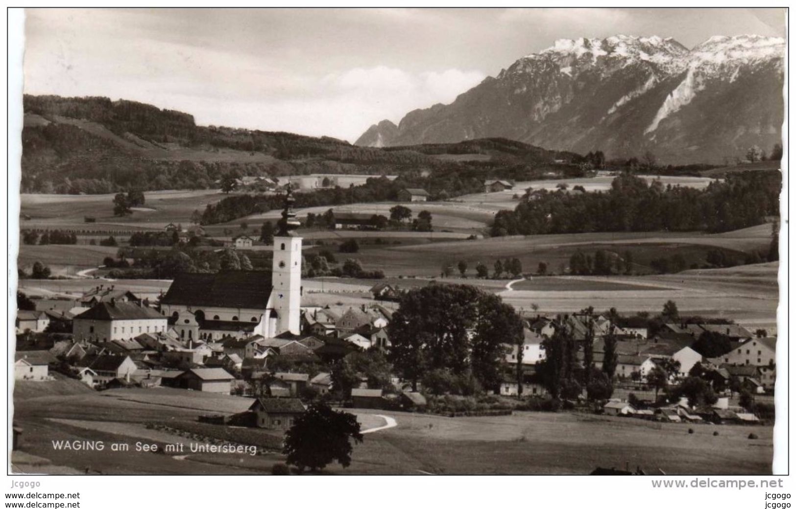 ALLEMAGNE WAGING Am See Mit Untersberg - Waging