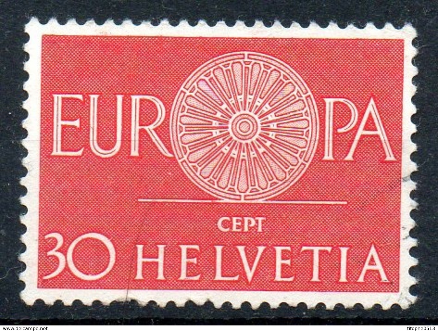 SUISSE. N°666 Oblitéré De 1960. Europa'60. - 1960