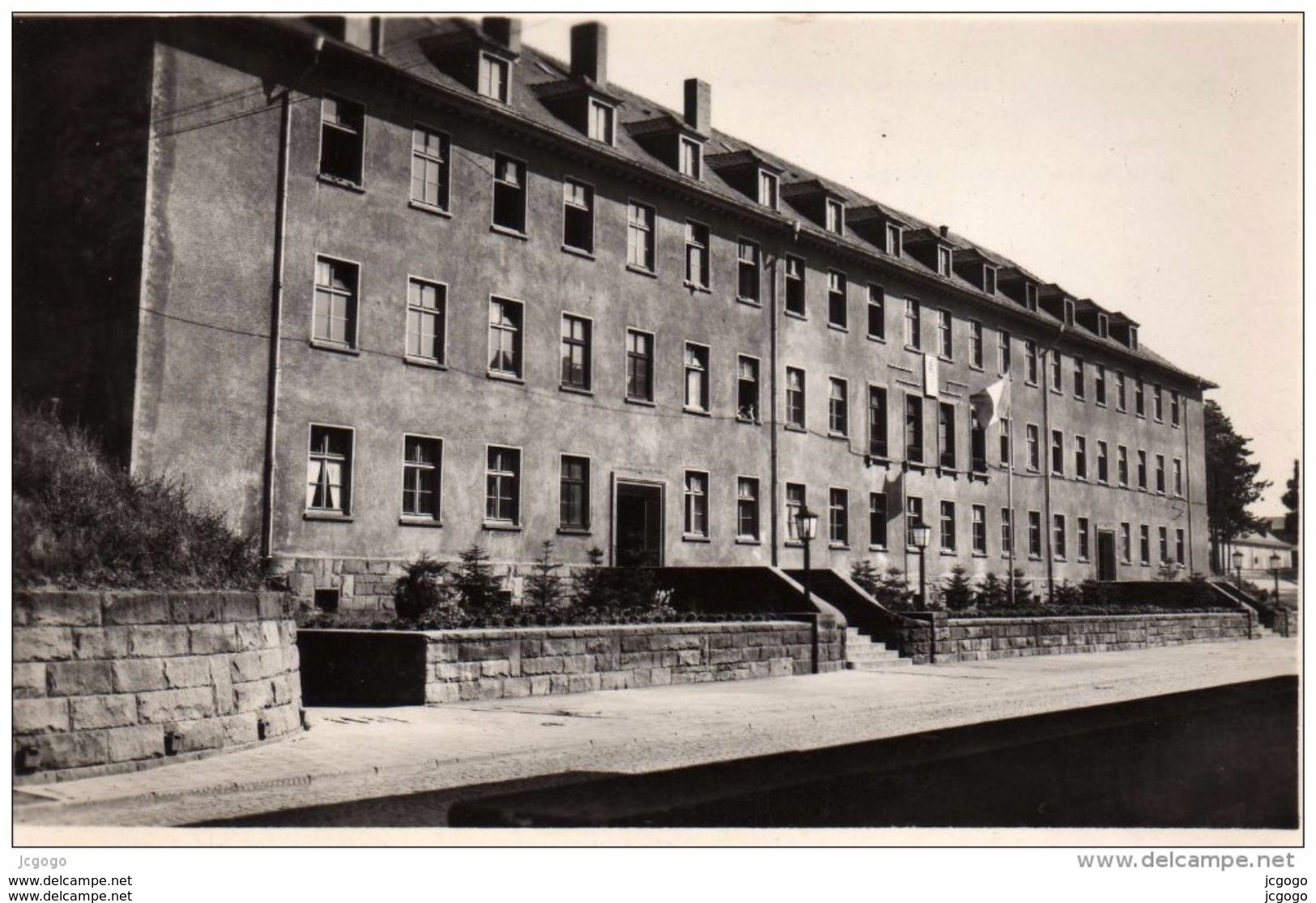 ALLEMAGNE  LANDSTUHL - Caserne De L' Artillerie   Batterie De Commandement   Carte Photo  2 Scans - Landstuhl