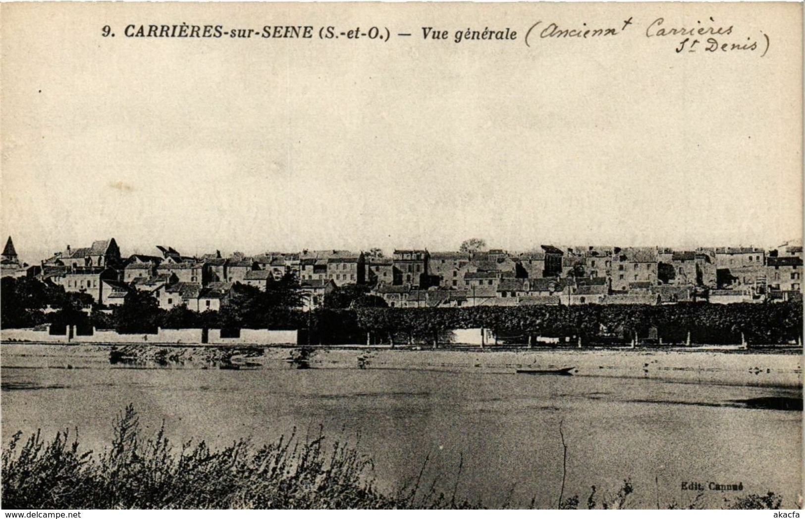 CPA CARRIERES-sur-SEINE - Vue Générale (246643) - Carrières-sur-Seine