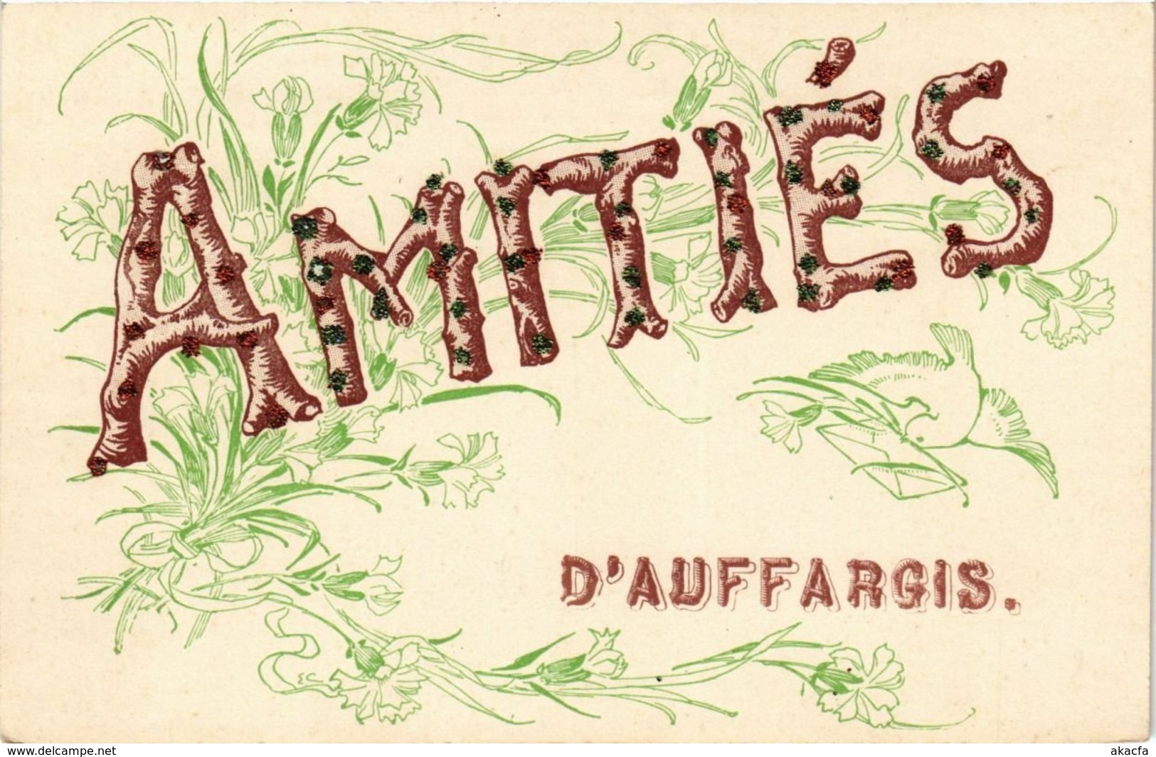 CPA Amitiés D'AUFFARGIS (246923) - Auffargis