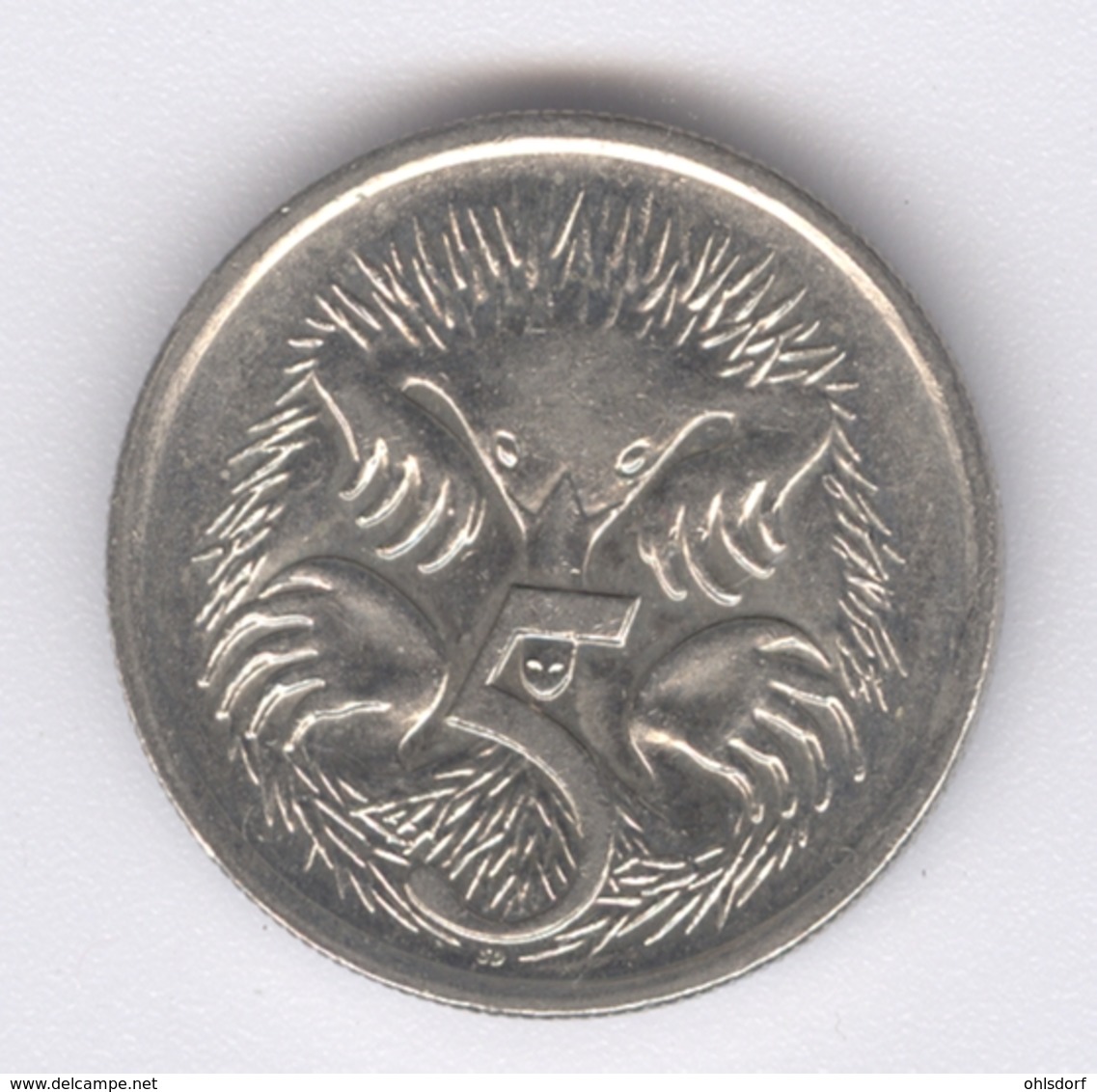 AUSTRALIA 1988: 5 Cents, KM 80 - 5 Cents