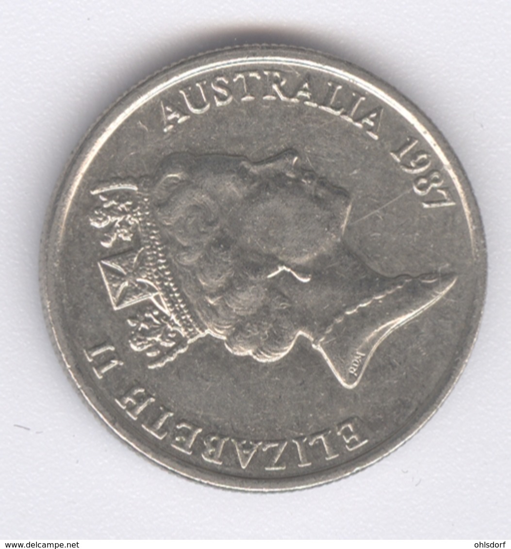 AUSTRALIA 1980: 5 Cents, KM 80, VF - 5 Cents