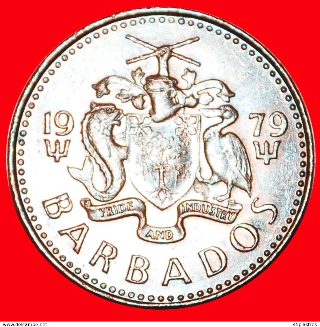 + GREAT BRITAIN (1973-1991): BARBADOS ★ 1 CENT 1979!  LOW START ★ NO RESERVE! - Barbados