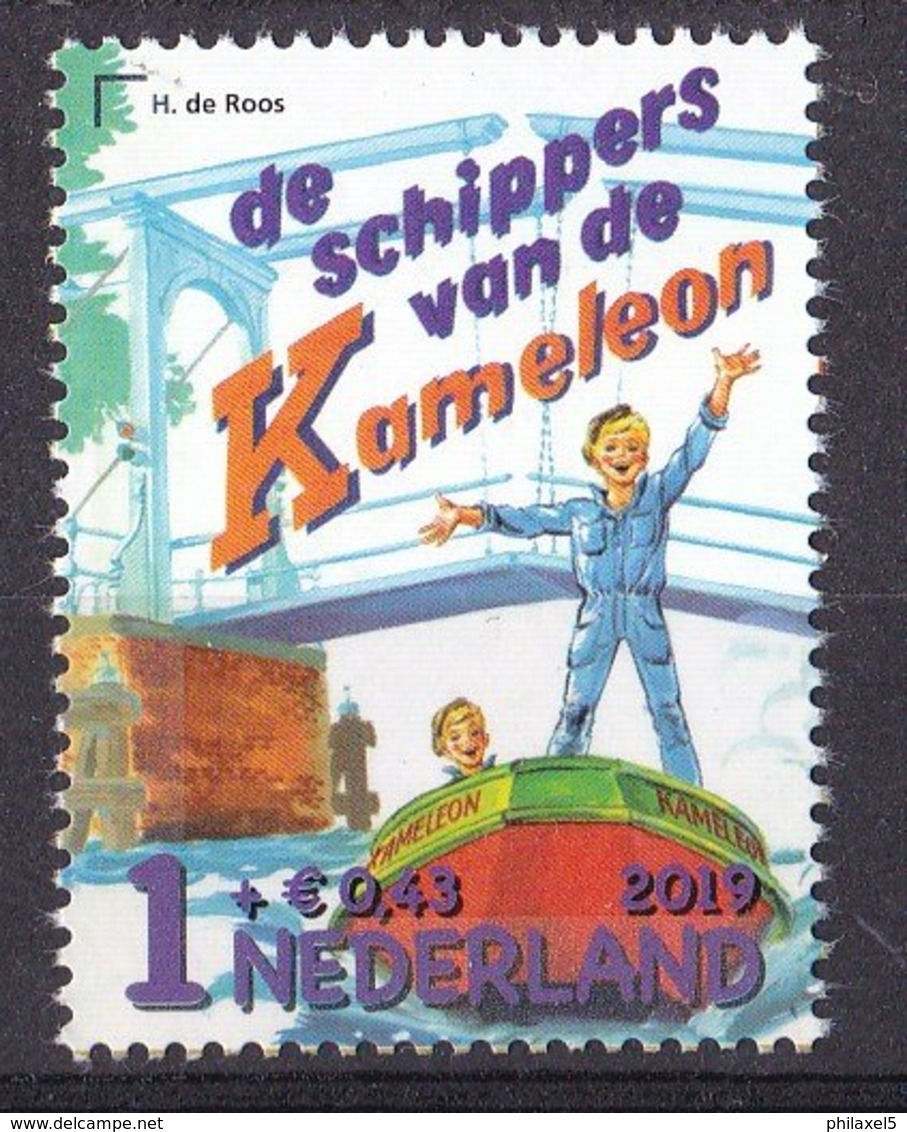 Nederland - 3 Oktober 2019 - Kinderpostzegels - De Schippers Van De Kameleon - Brug/bridge/Brücke/pont - MNH/postfris - Bridges