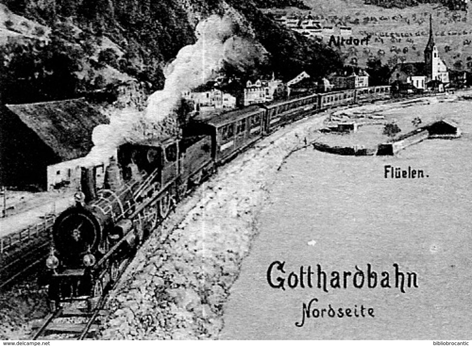 SUISSE - GOTTHAROBAHN NORDSEITE - Autres & Non Classés