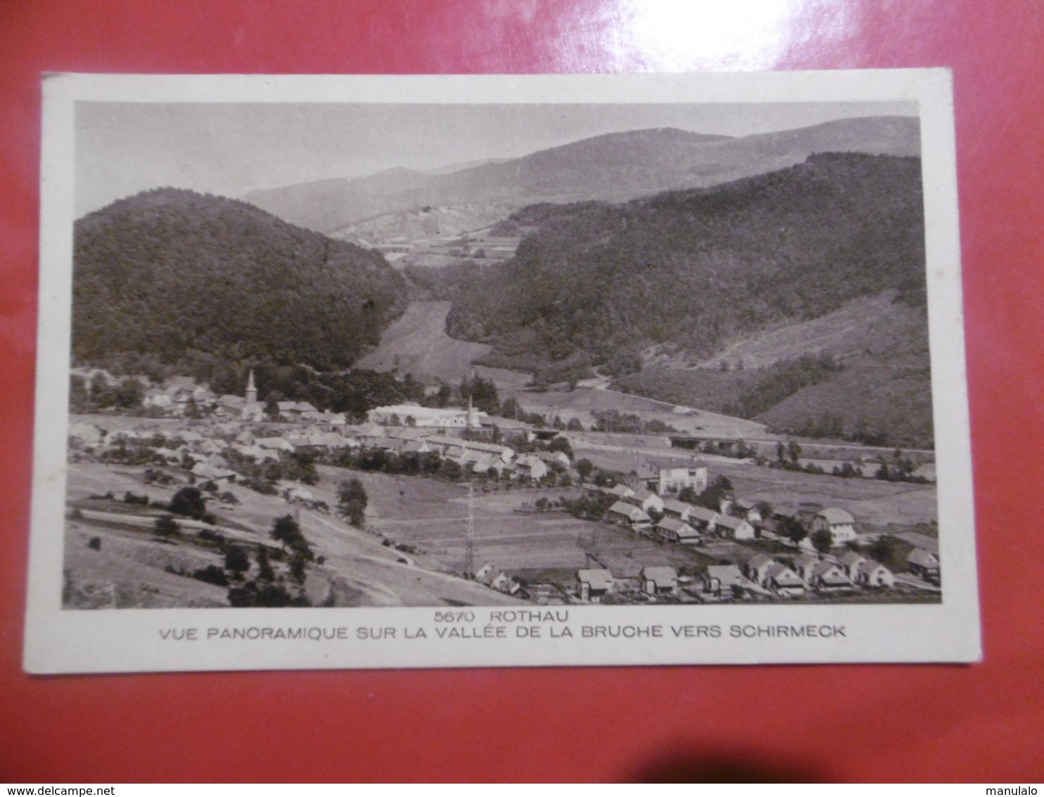 D 67 - Rothau - Vue Panoramique Sur La Vallée De La Bruche Vers Schirmeck - Rothau