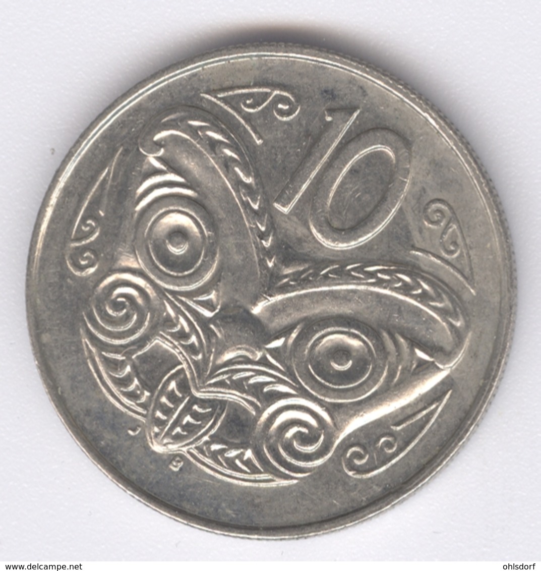NEW ZEALAND 1988: 10 Cents, KM 61 - New Zealand