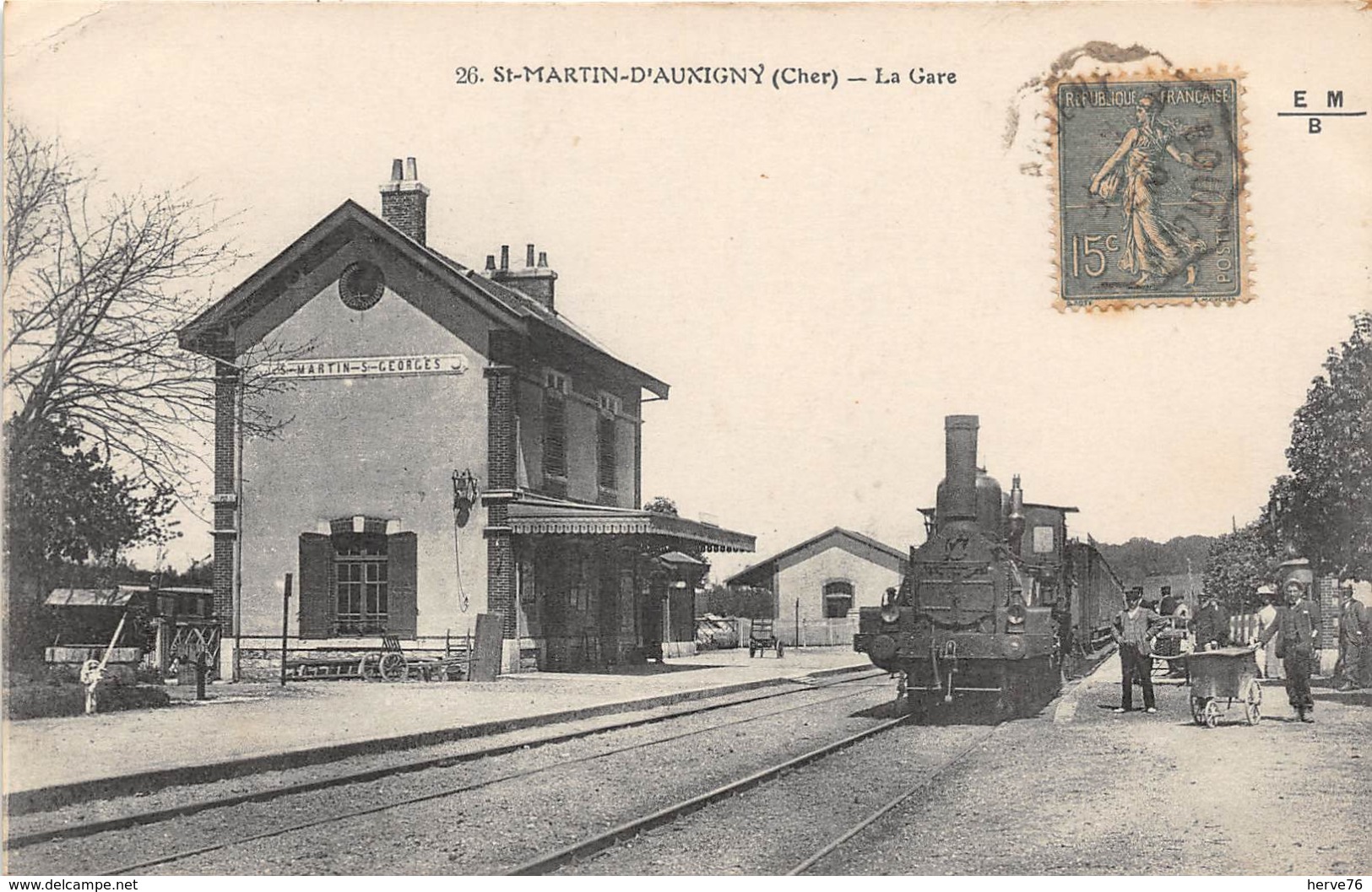ST MARTIN D'AUXIGNY - La Gare - Autres & Non Classés