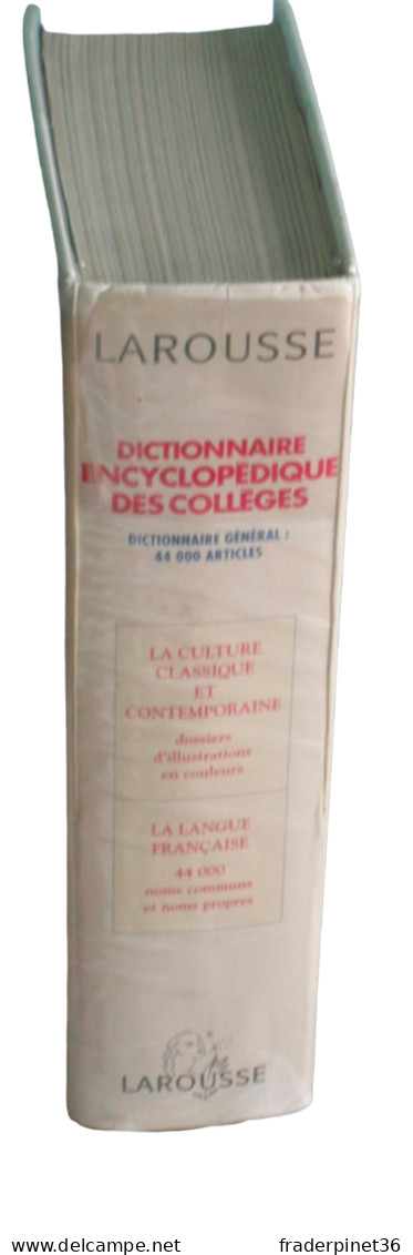 Dictionnaire Encyclopedique Des Colleges - Dictionaries