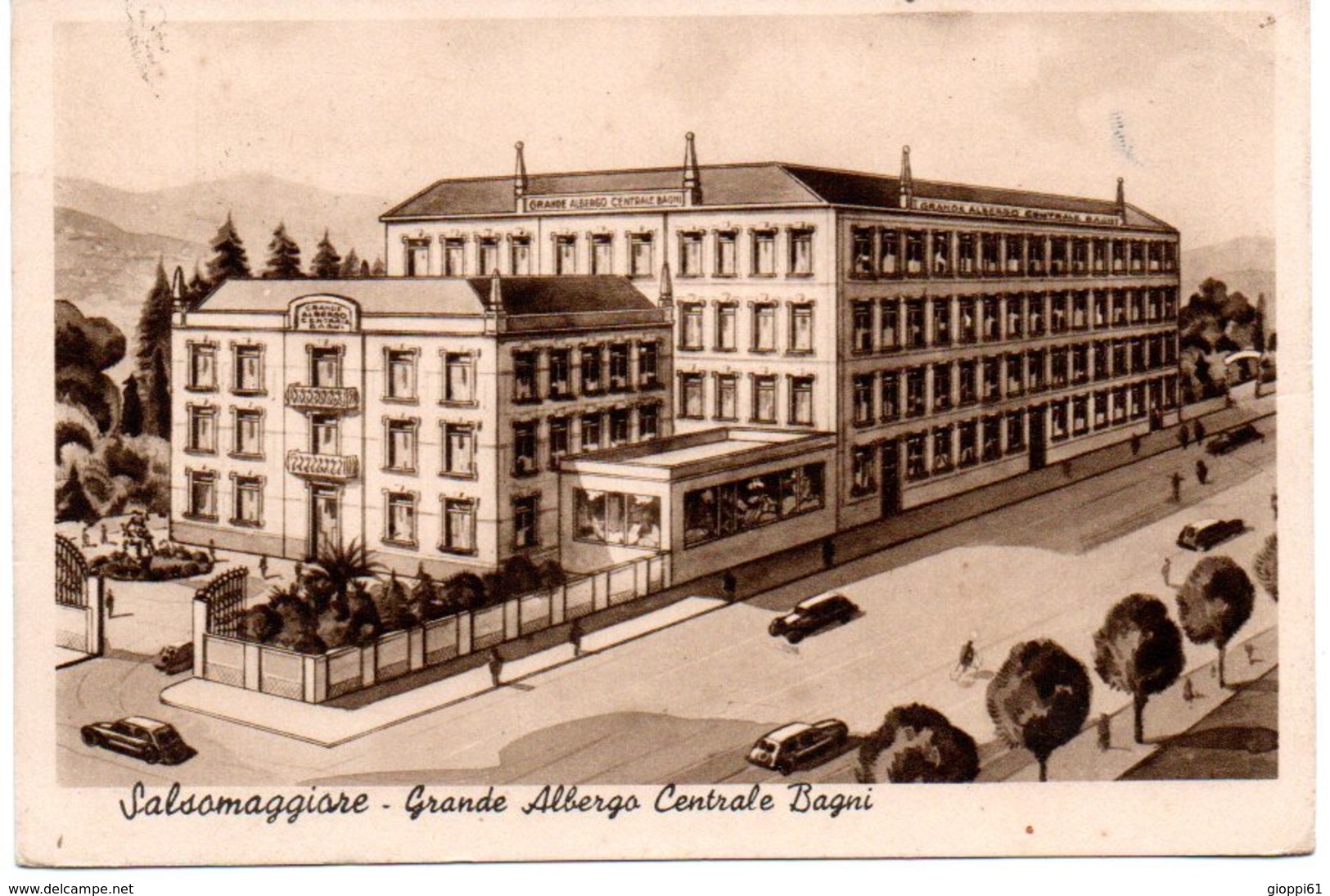 Salsomaggiore - Grande Albergo Centrale Bagni - Altri & Non Classificati