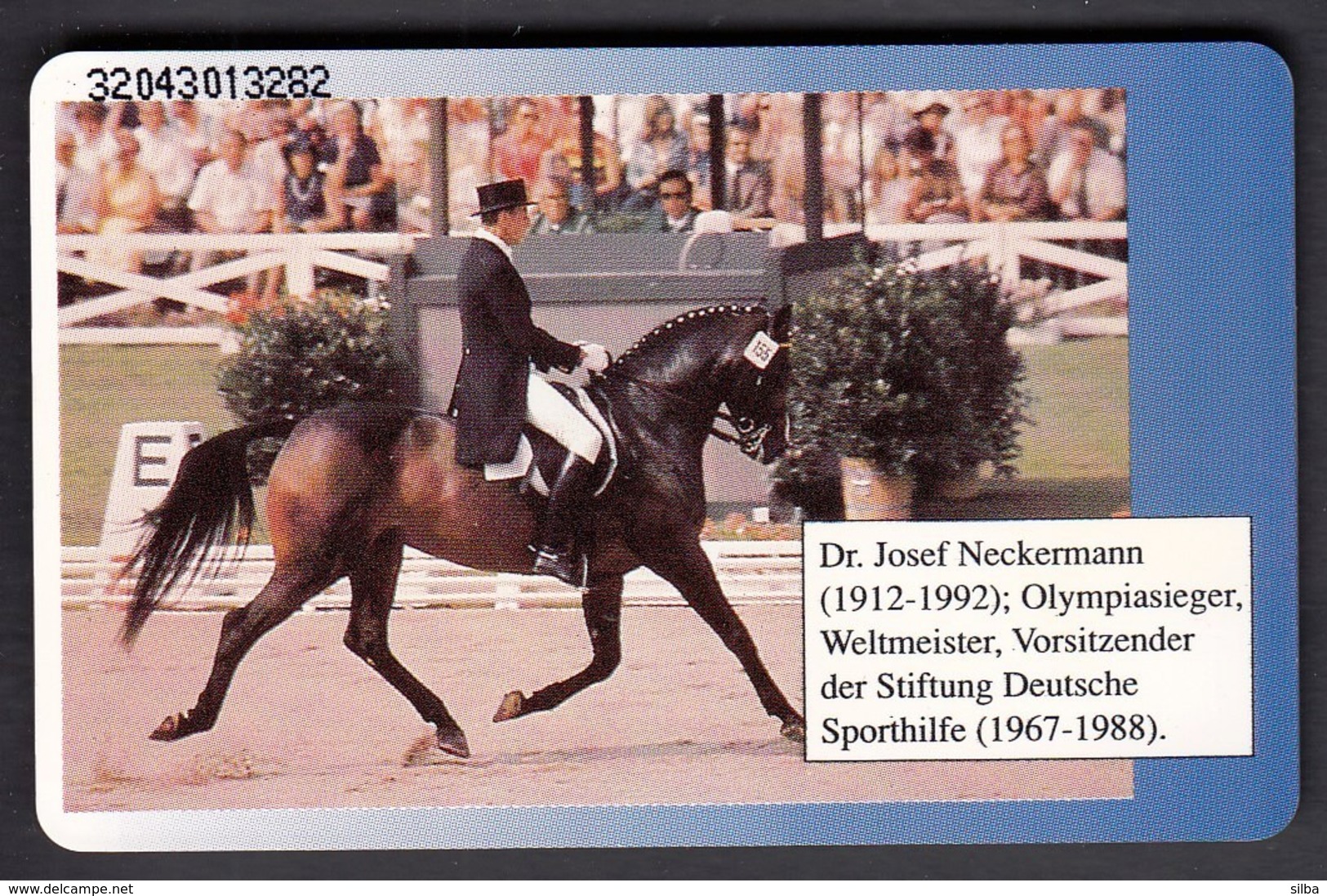Germany 1992 / Olympic Games Tokyo 1964 / Josef Neckermann,Gold Medal / Equestrian Dressage / Phonecard - Olympic Games