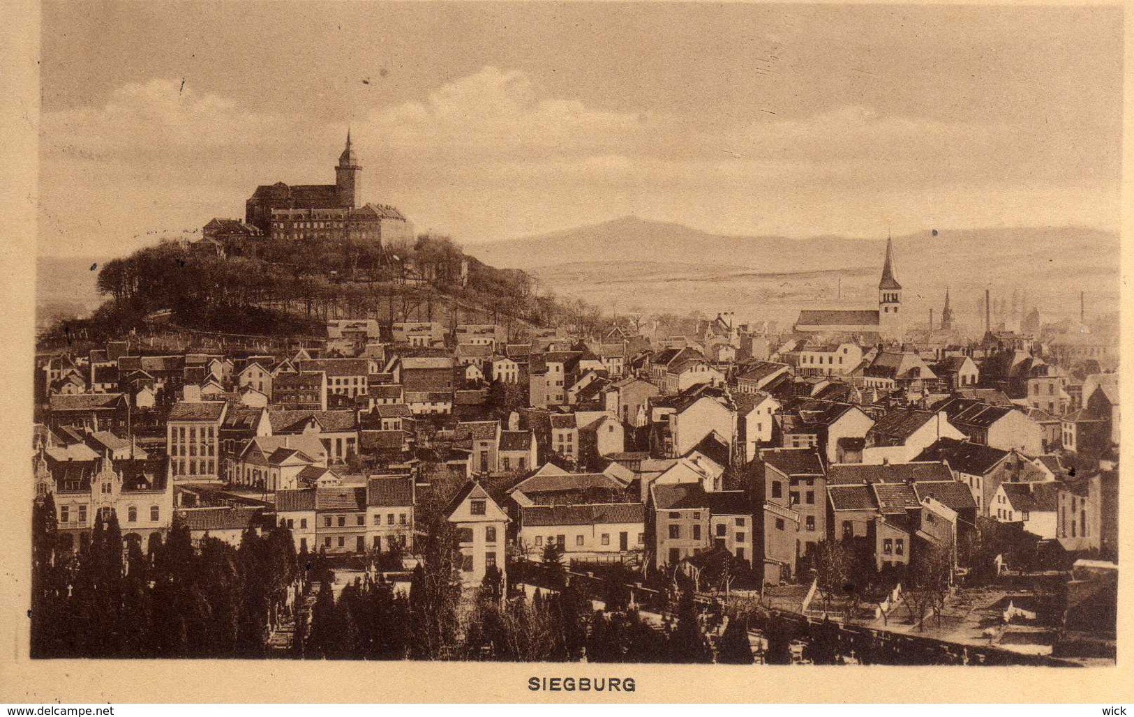 AK Siegburg Bei Linz, Bonn, Godesberg, Euskirchen, Bad Honnef, Köln, Hennef "SIEGBURG" - Feldpostkarte 1916 !!! - Siegburg