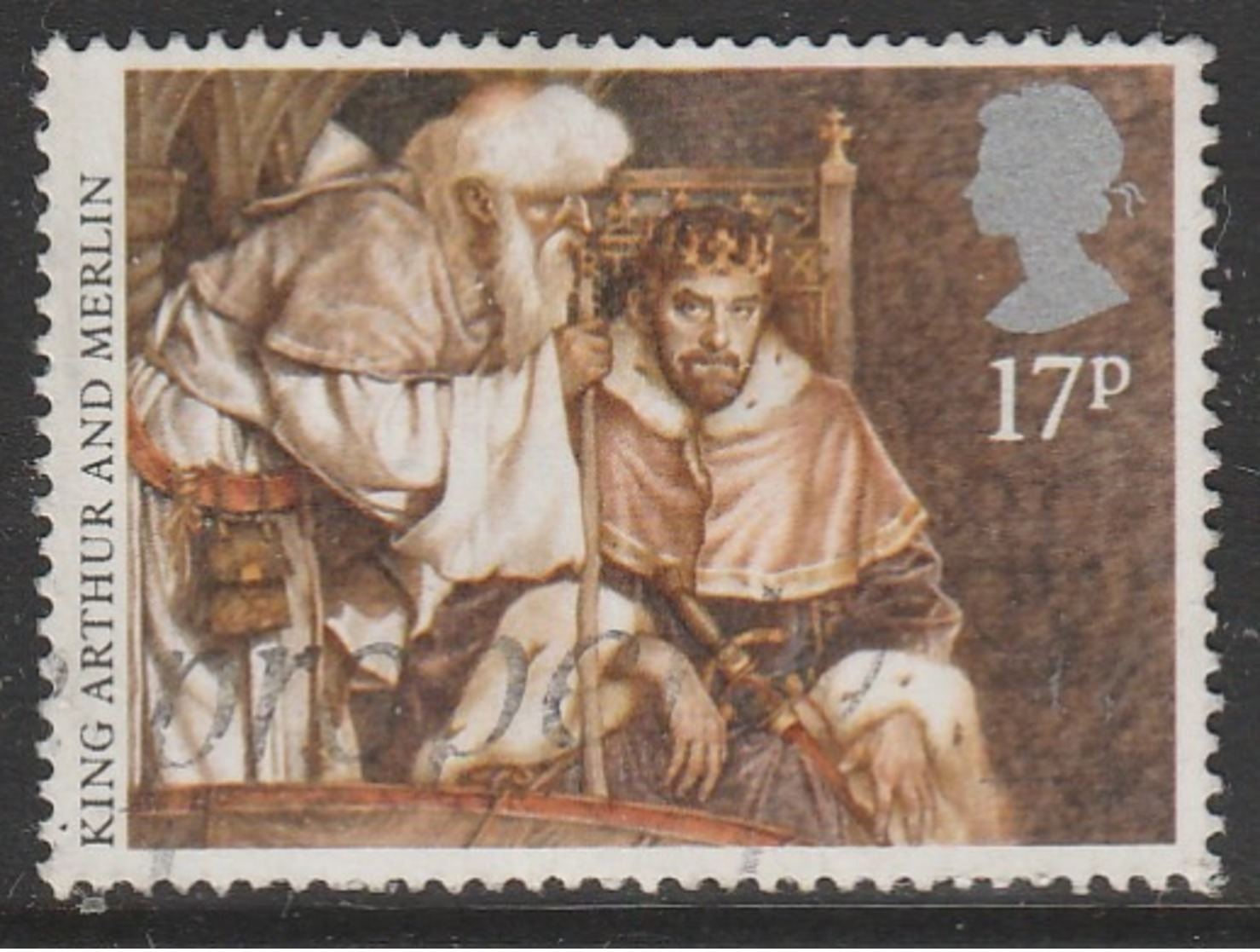 GB 1985 Arthurian Legends 17 P Multicoloured SG. 1294 O Used - Oblitérés