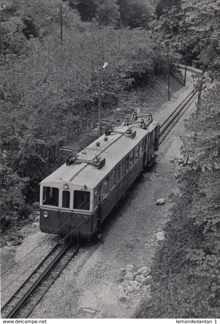 Stansstad-Engelberg Bahn ? To Be Identified. Photo 12 X 8 Cm, No Postcard. - Stans