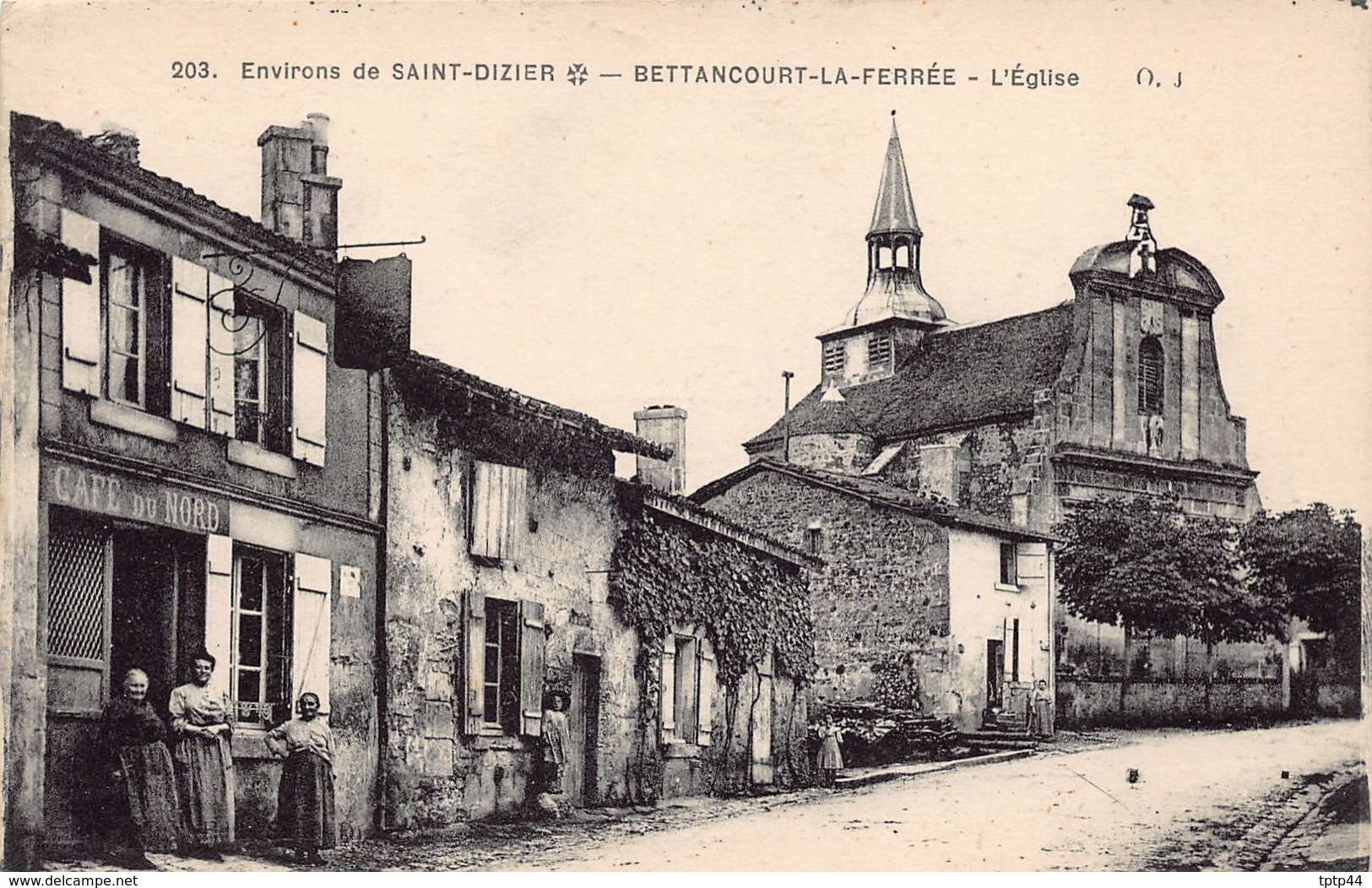 Environs De Saint-Dizier - Bettancourt-La-Ferrée - Rue, Eglise - Autres & Non Classés