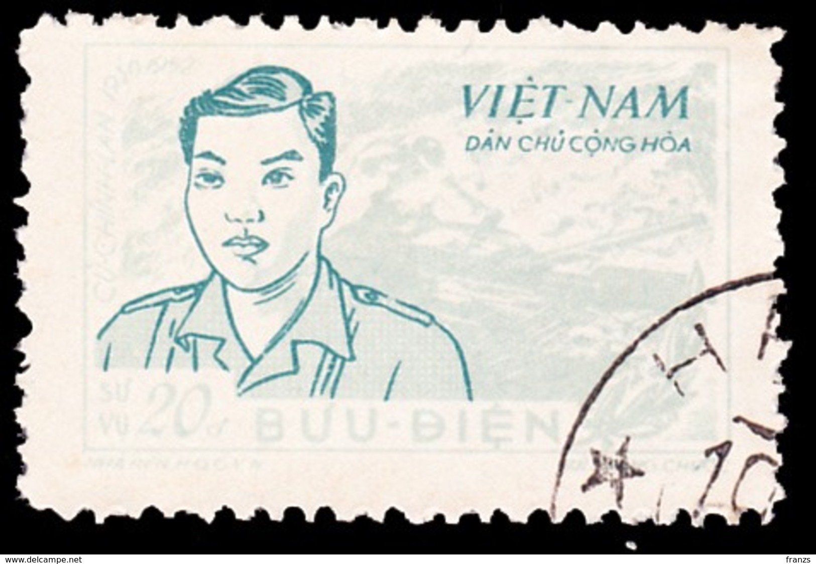 Vietnam Official 1955 Michel # 10, Cancel NH, - Vietnam