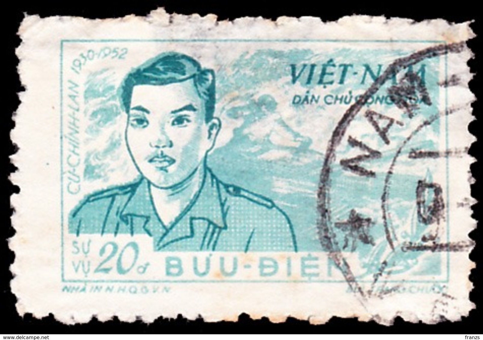 Vietnam Official 1955 Michel # 10, Cancel NH, - Vietnam