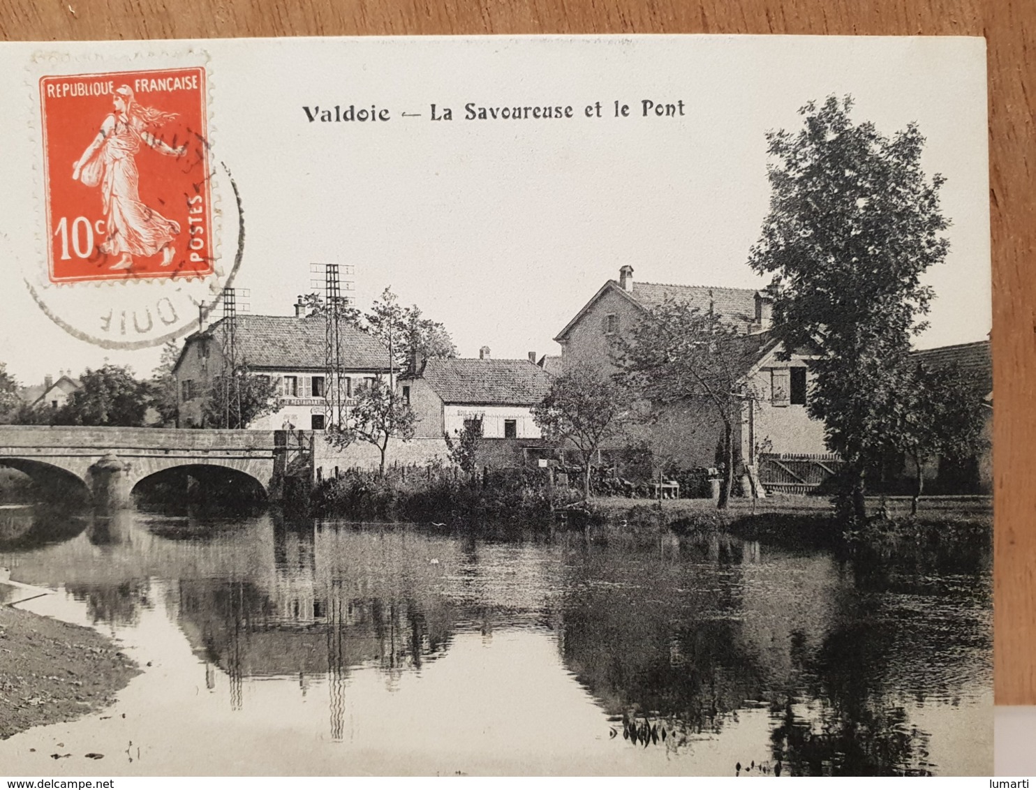 CPA Dpt 90 - Valdoie - La Savoureuse Et Le Pont - 1912 (livraison Gratuit Pour La France) - Valdoie