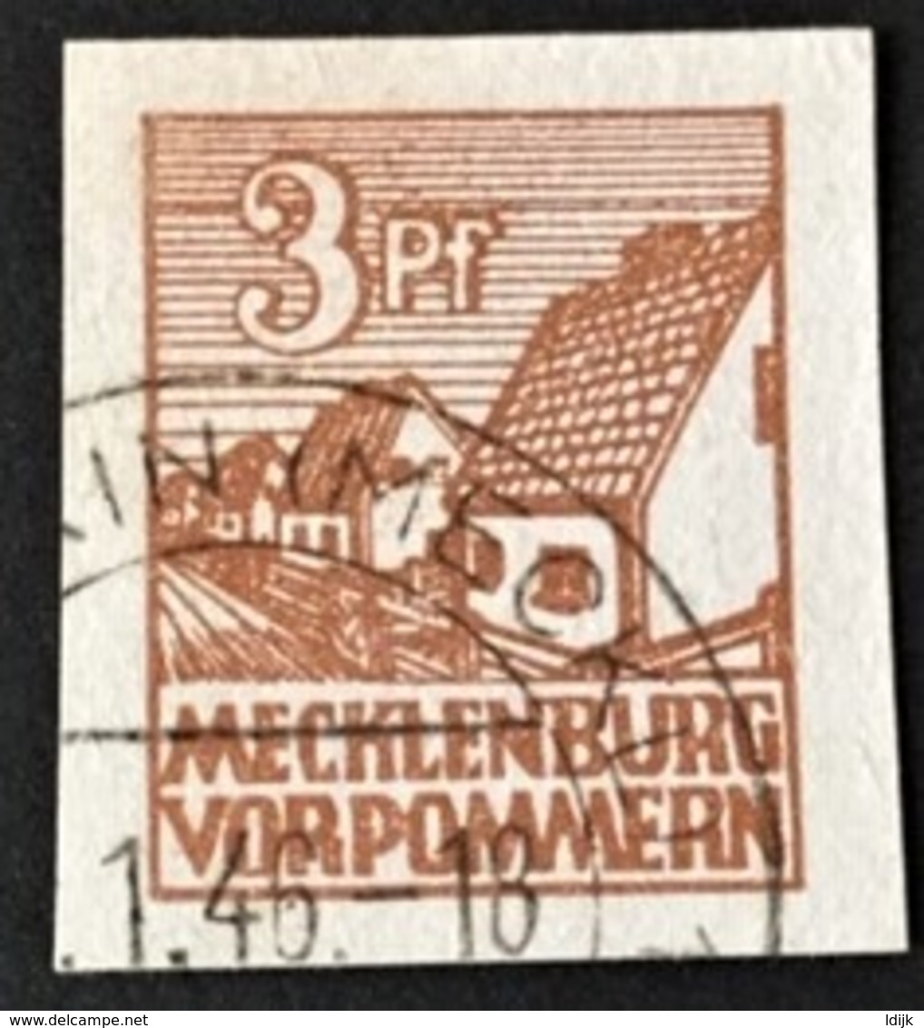 1946 Mecklenburg-Vorpommern : Abschiedsserie  Mi. 29xa - Sonstige & Ohne Zuordnung