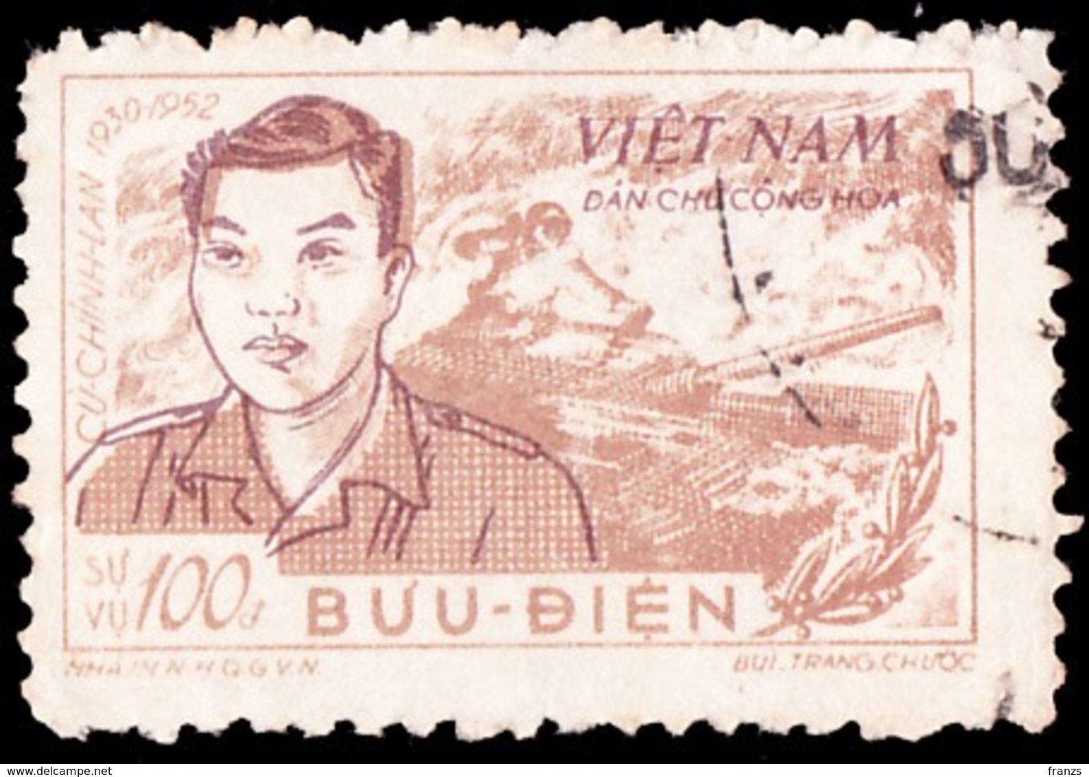 Vietnam Official 1956 Michel # 12, Cancel NH, - Vietnam