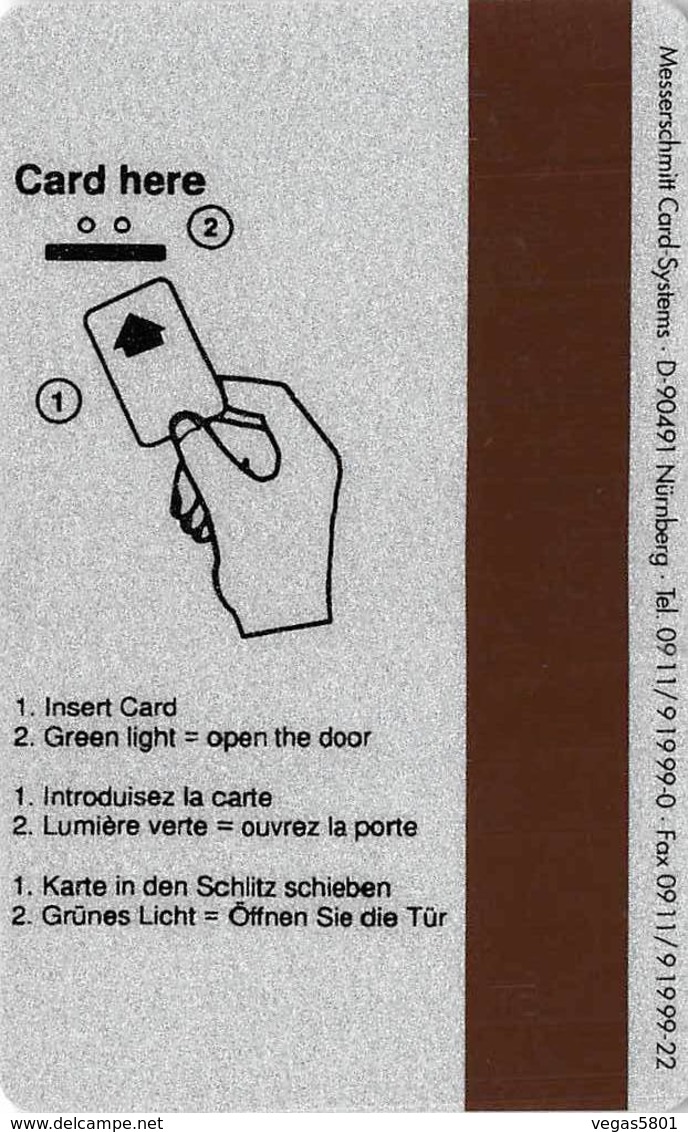 GRAND HYATT BERLIN - Hotel Room Key Card, Hotelkarte, Schlüsselkarte, Clé De L'Hôtel - Hotelkarten