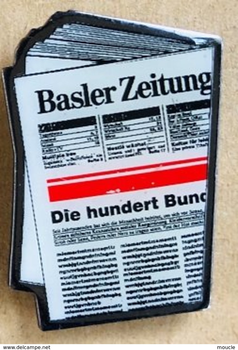 BASLER ZEITUNG - JOURNAL BALOIS - NEWSPAPER  - SUISSE - SWISS - SCHWEIZ - BÂLE - BASEL -      (22) - Médias