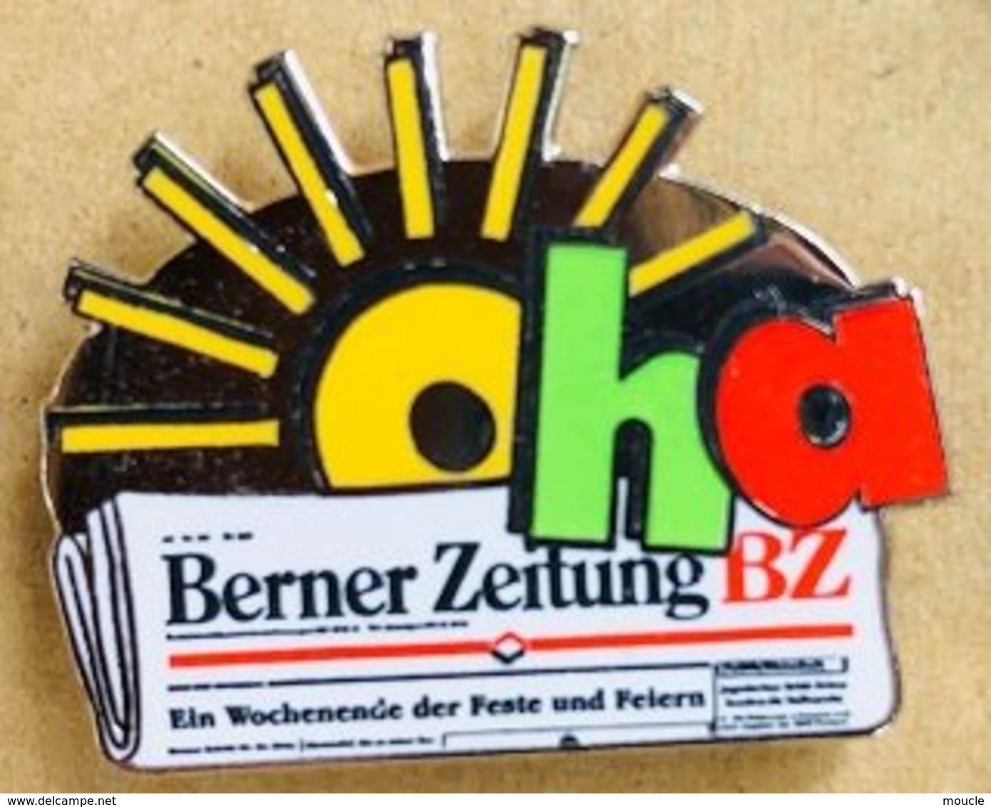 BERNER ZEITUNG - BZ - JOURNAL BERNOIS - OHA - SOLEIL- NEWSPAPER  - SUISSE - SWISS - SCHWEIZ - BERN - BERNE -      (22) - Médias