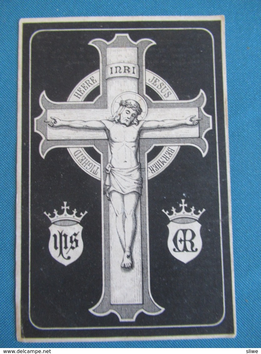 DP Felix Bittremiaux ( Coene Deloof ) Moerkerke Sijsele 1875 - Images Religieuses