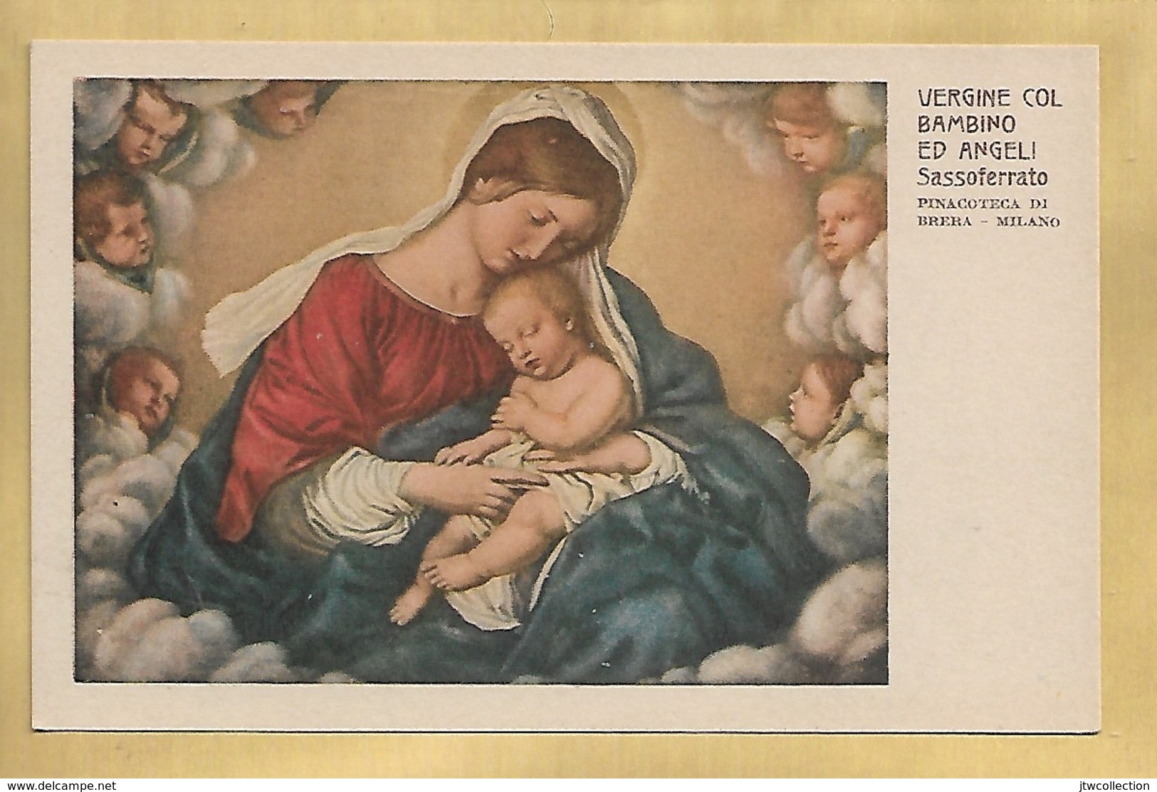 Madonna - Piccolo Formato - Non Viaggiata - Vierge Marie & Madones