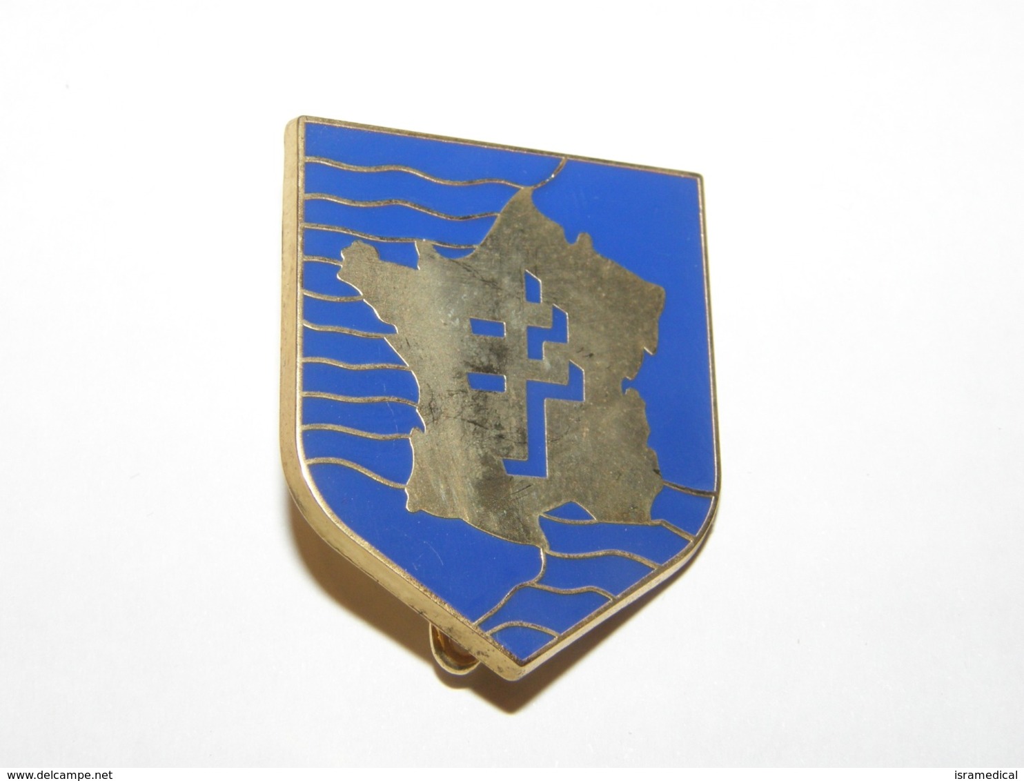 FRANCE MILITARY SIGN ENAMEL BADGE 27 - Militari