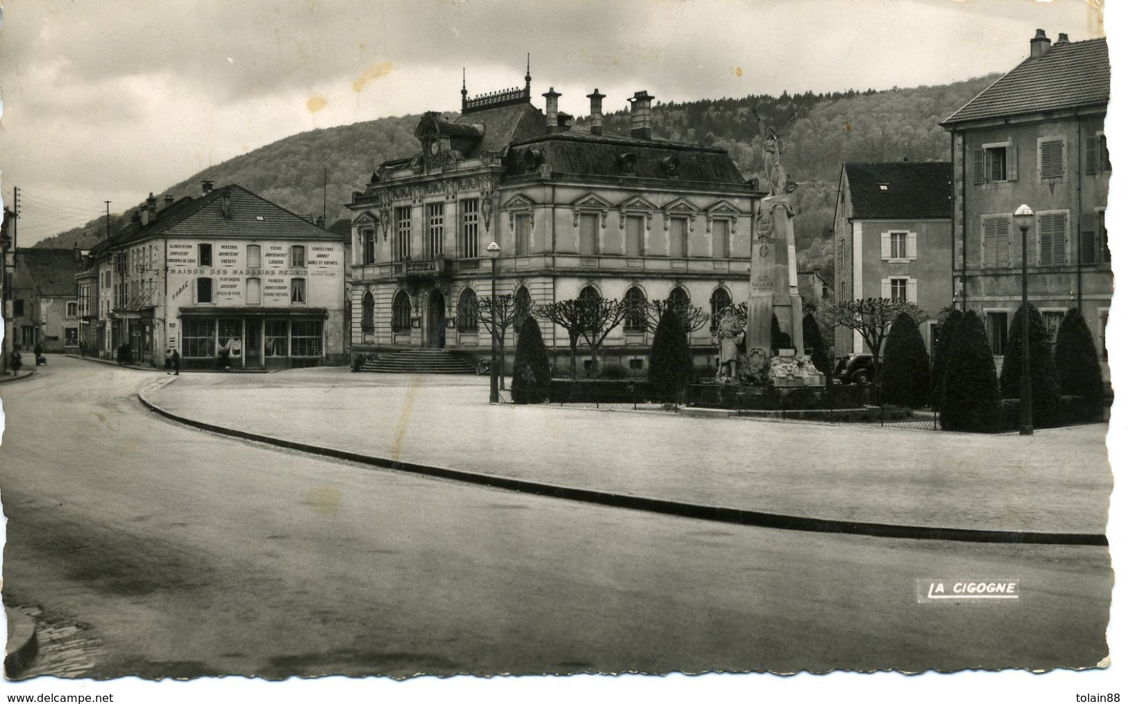 CP 88 Vosges Val D'Ajol La Mairie - Autres & Non Classés