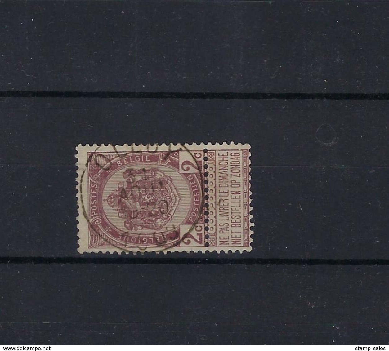 N°55 GESTEMPELD Olloy 1903 COBA € 6,00 SUPERBE - 1893-1907 Coat Of Arms