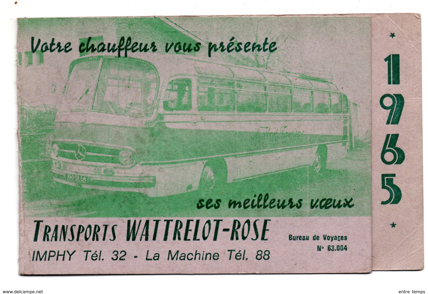 Imphy Autocar Mercedes Wattrelot-Rose 1965 - Petit Format : 1961-70