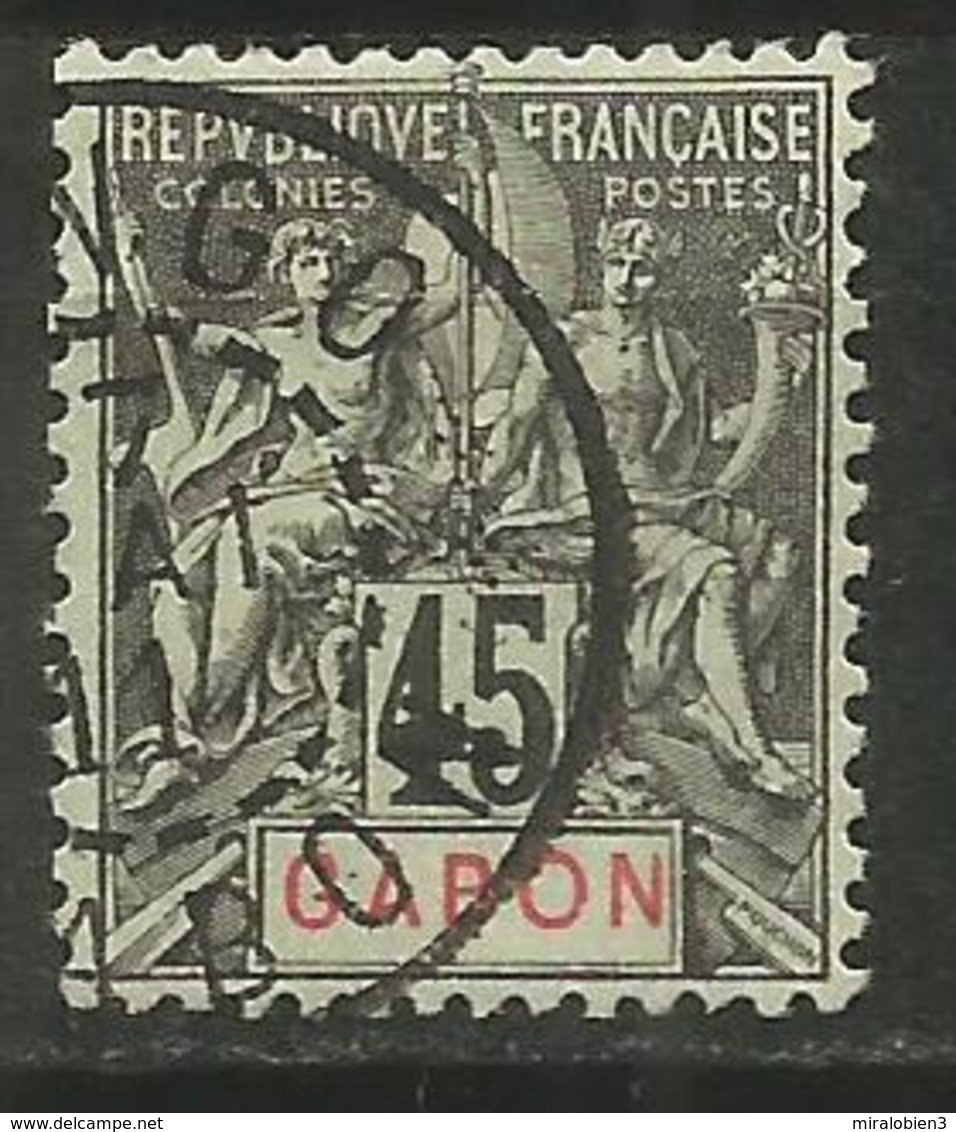 GABON YVERT NUM. 27 USADO - Usados