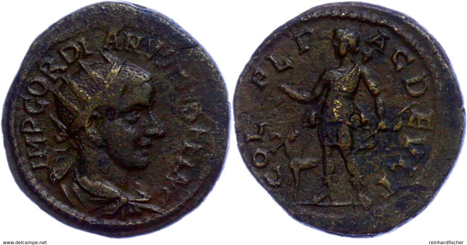 Thrakien, Deultum, Æ-Dupondius (7,06g), 238-244, Gordianus III. Av: Büste Mit Strahlenkrone Nach Rechts, Darum Umschrift - Provinces Et Ateliers