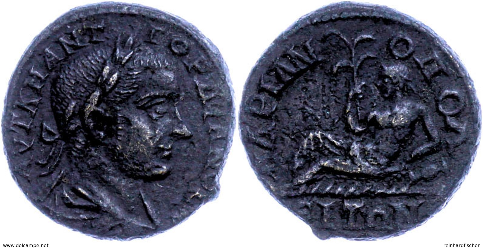 Thrakien, Hadrianopolis, Æ-Tetrassarion (9,80g), 238-244, Gordianus III. Av: Büste Nach Rechts, Darum Umschrift. Rev: Na - Röm. Provinz