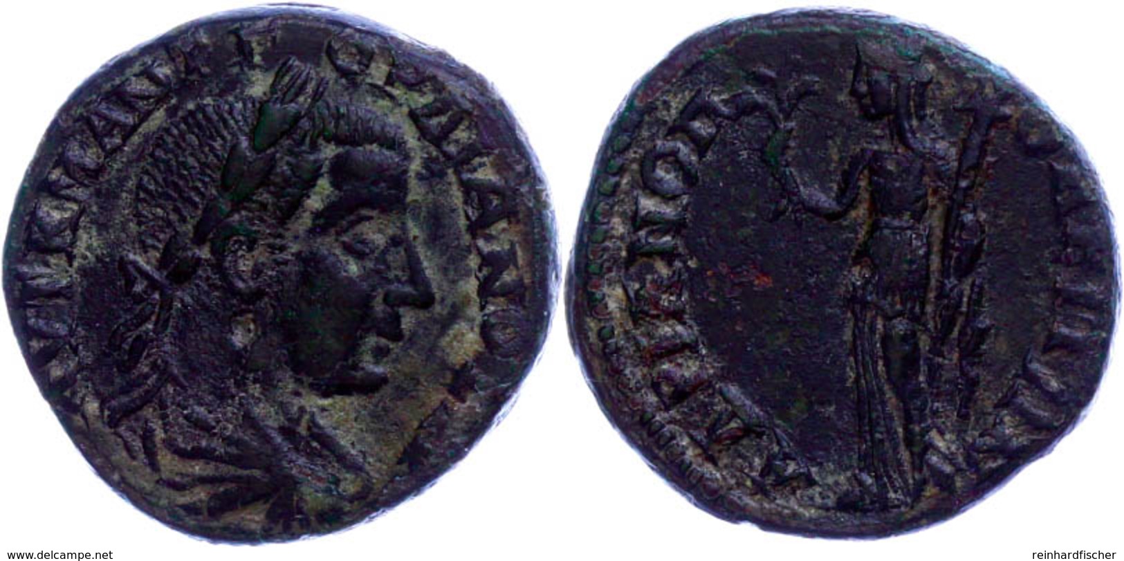 Thrakien, Hadrianopolis, Æ-Tetrassarion (9,88g), 238-244, Gordianus III. Av: Büste Nach Rechts, Darum Umschrift Rev: Ste - Röm. Provinz