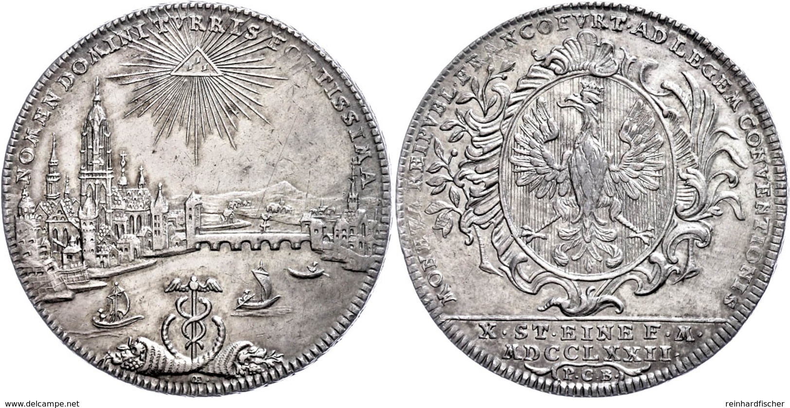 Taler, 1772, Stadtansicht, Dav. 2226, Ss-vz.  Ss-vz - Altri & Non Classificati