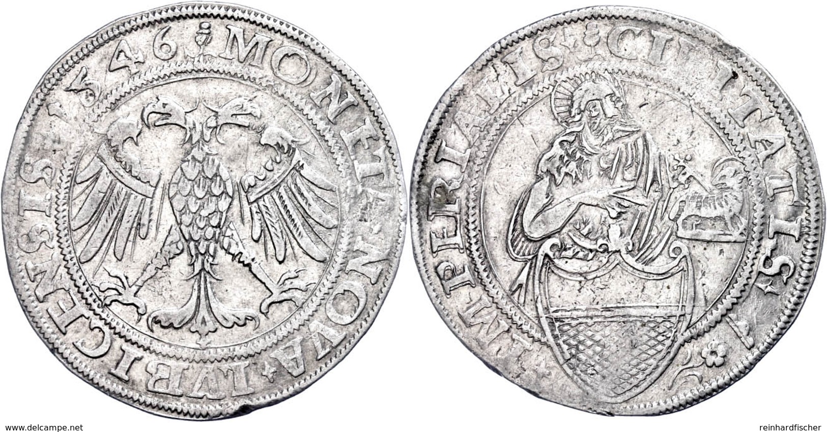 Taler, 1546, Behrens 93, Dav. 9403, Ss.  Ss - Sonstige & Ohne Zuordnung