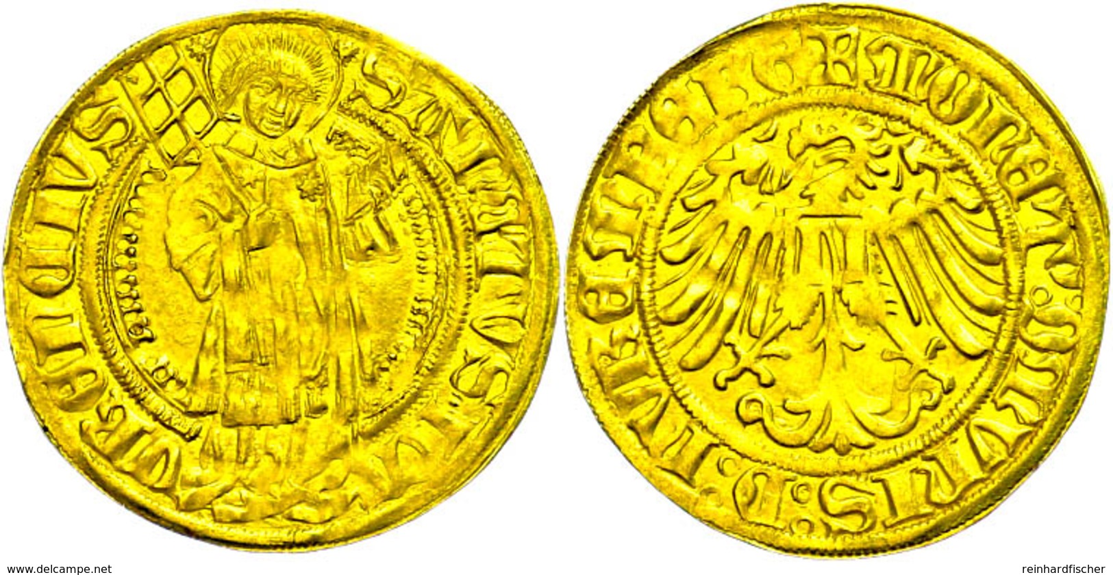 Goldgulden, O.J. (1469-1471), Kellner 4, Fb. 1801, Ss-vz.  Ss-vz - Sonstige & Ohne Zuordnung