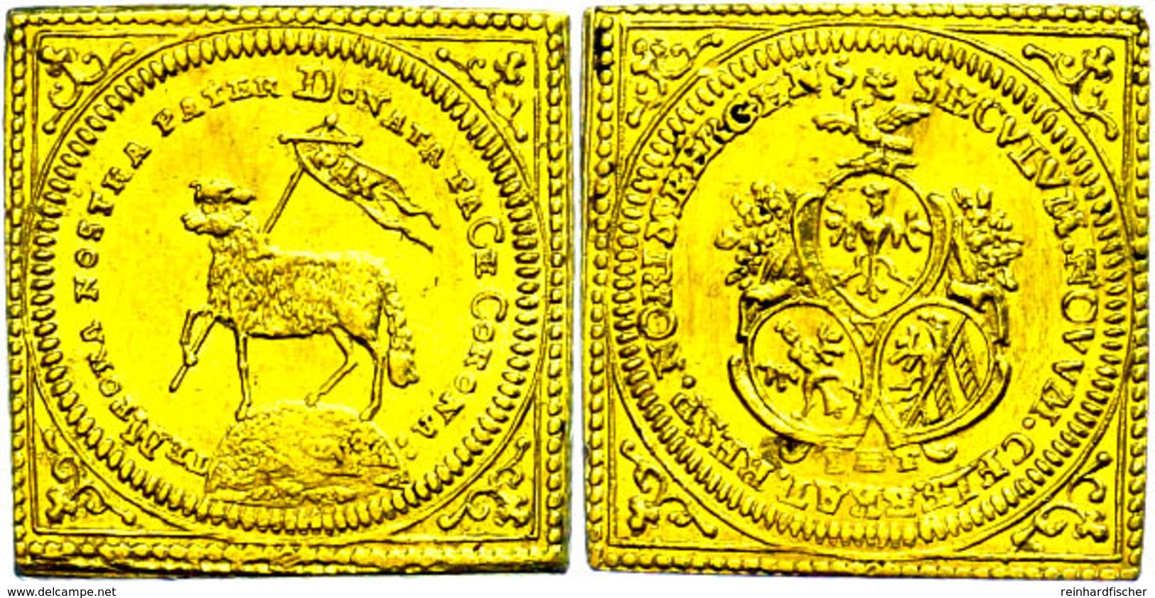 Dukatenklippe, O.J. (1700), IMF, Fb. 1886, Kellner 74, Vz.  Vz - Sonstige & Ohne Zuordnung